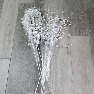 (7) ASHLAND METAL & PEARL SHINY PICK DECOR